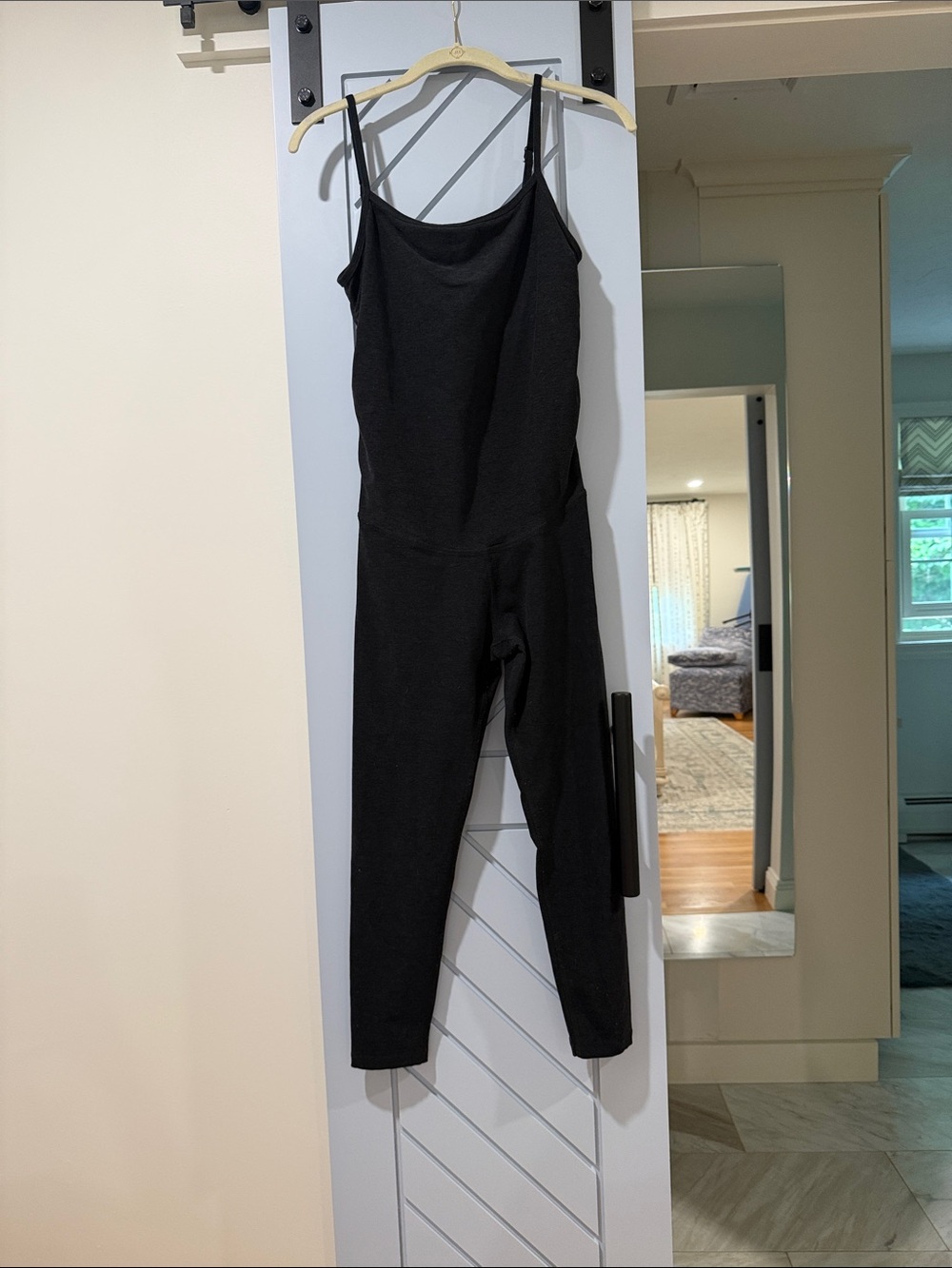 Beyond Yoga Black Sleeveless Jumpsuit Leggings